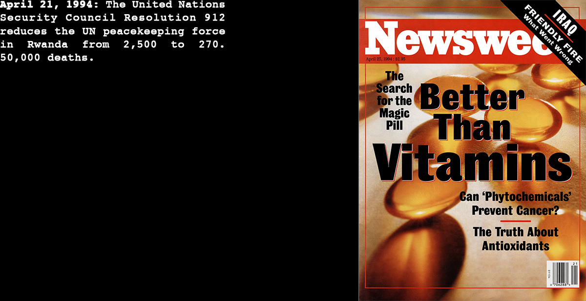 Untitled (Newsweek) Alfredo Jaar