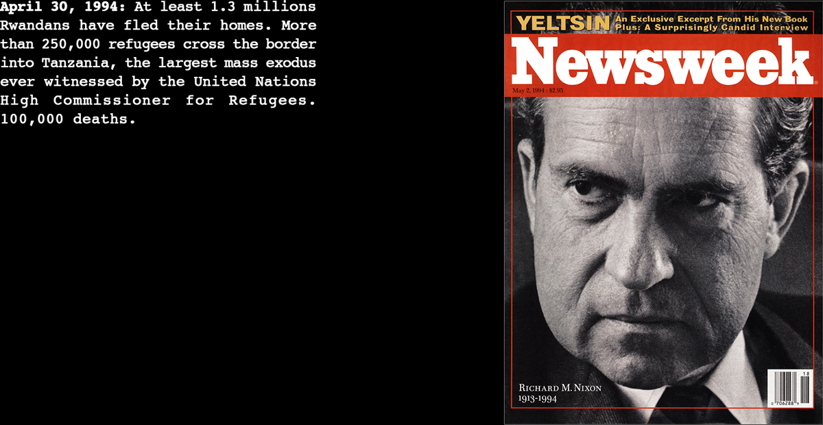 Untitled (Newsweek) Alfredo Jaar