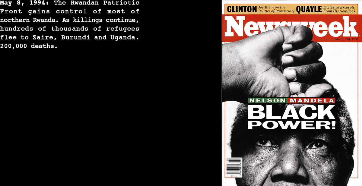 Untitled (Newsweek) Alfredo Jaar