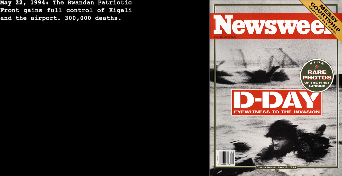 Untitled (Newsweek) Alfredo Jaar