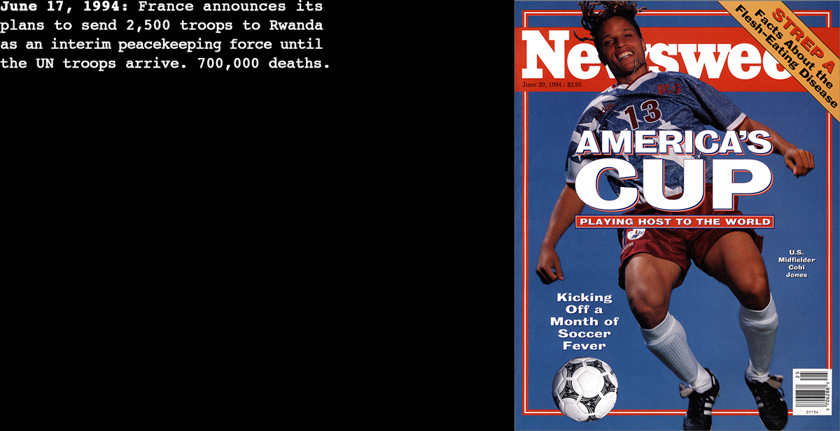 Untitled (Newsweek) Alfredo Jaar