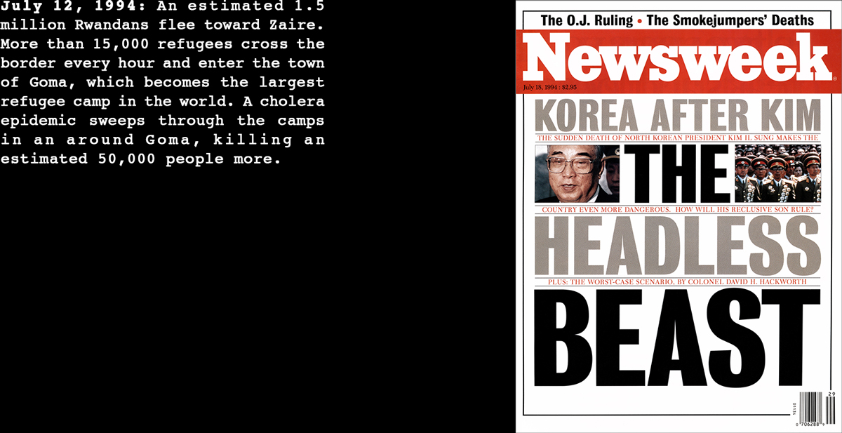 Untitled (Newsweek) Alfredo Jaar