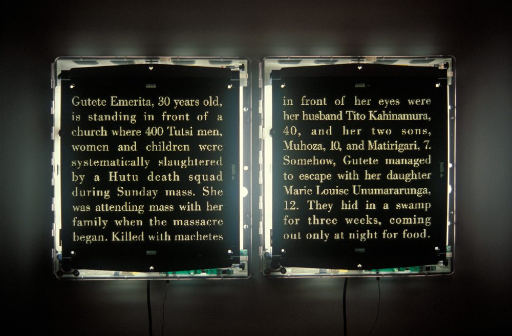 The Eyes of Gutete Emerita Alfredo Jaar
