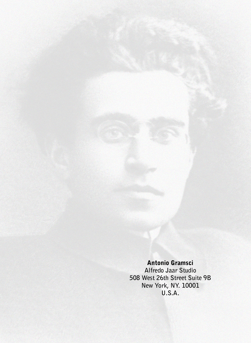 THE HOMMAGE PROJECT Alfredo Jaar