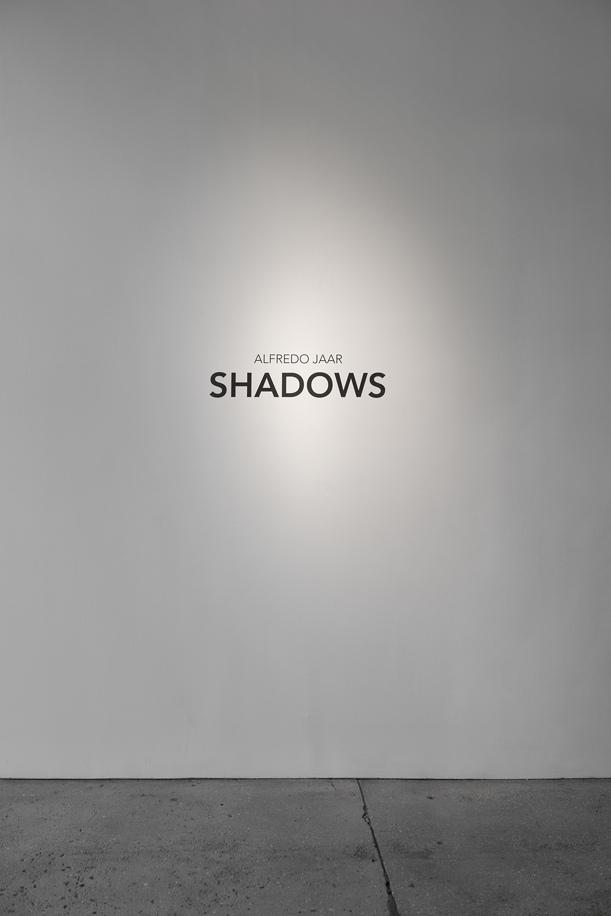 Shadows Alfredo Jaar