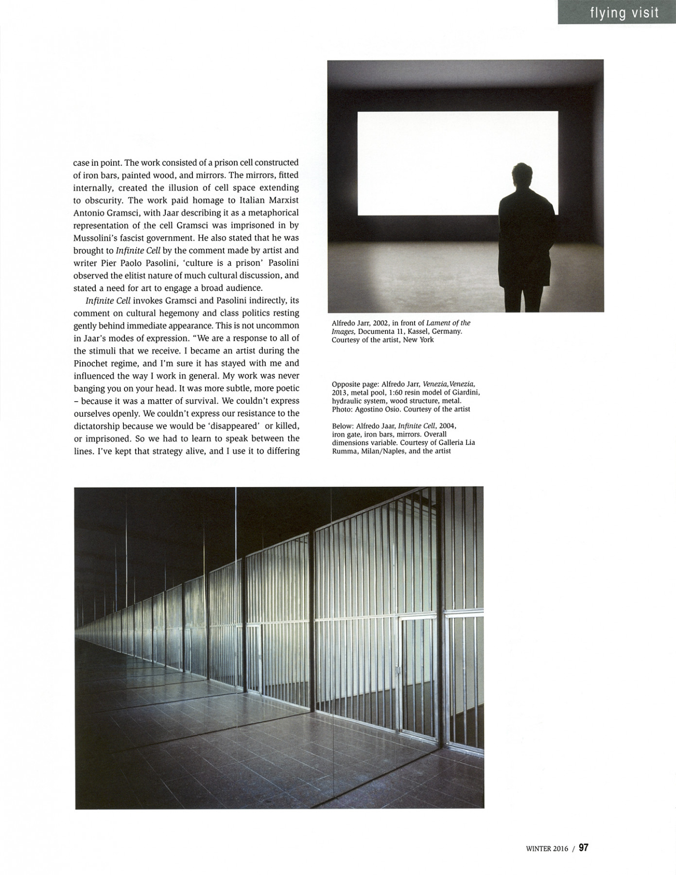 Press – Alfredo Jaar